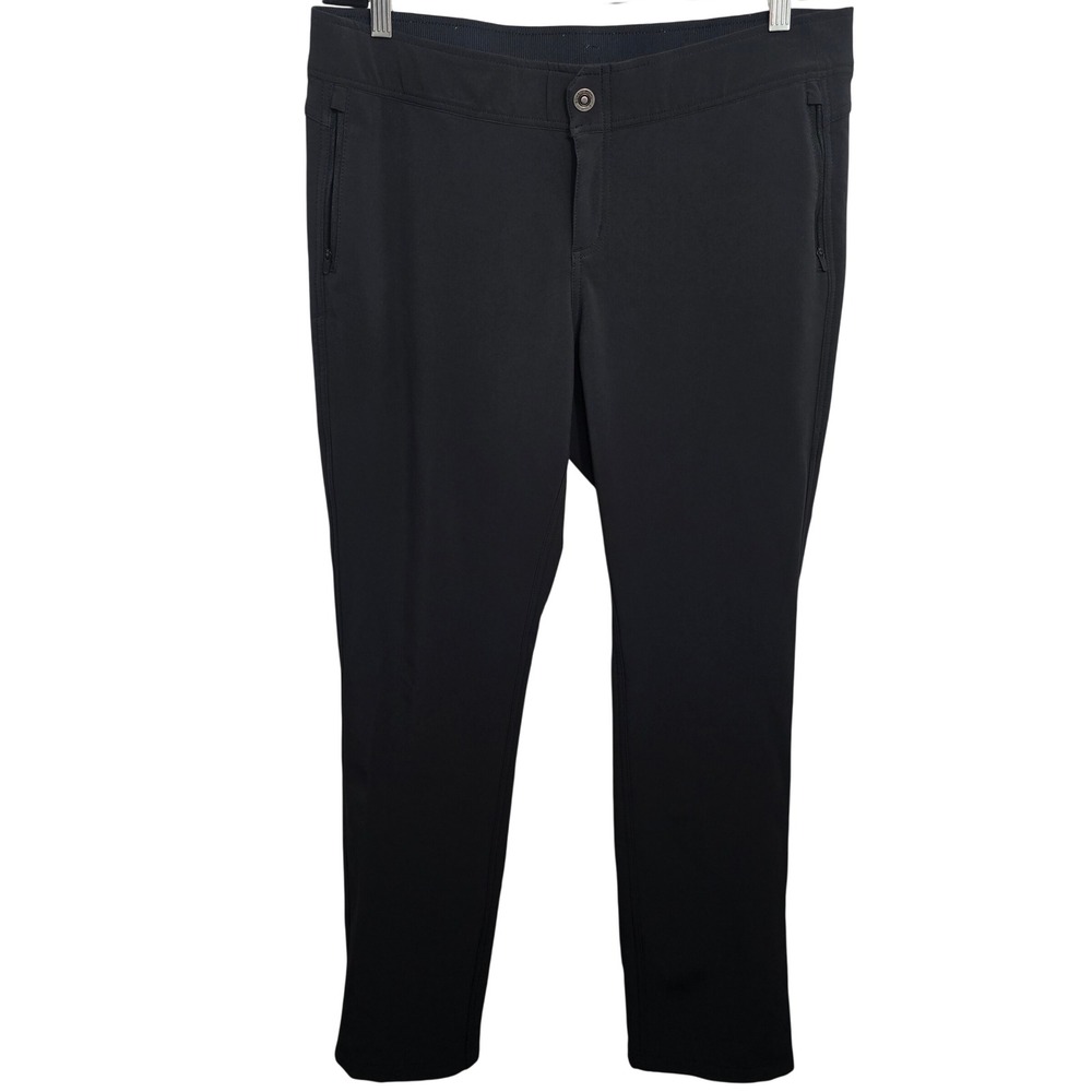 Kuhl Frost Softshell Fleece Lined Pants Black Women 14 Regular Hiking Winter